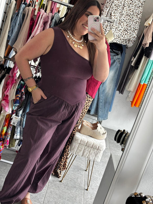 Italian Jumpsuit Vino