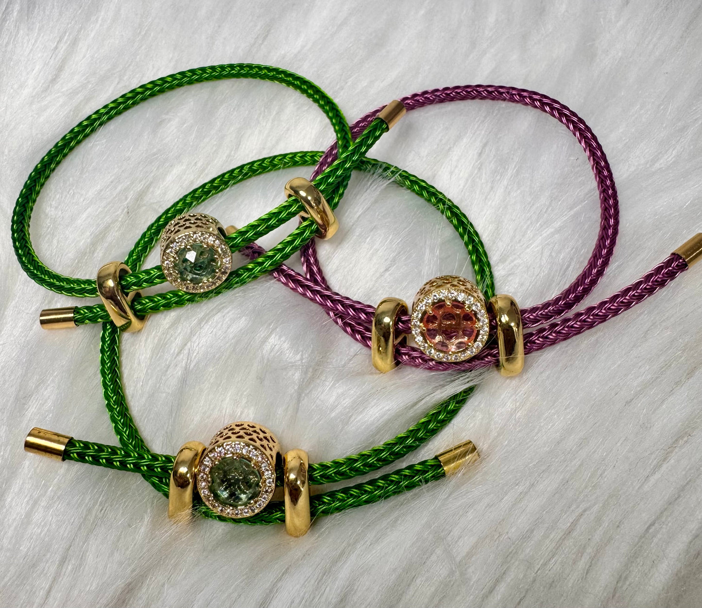 Brasalete Soga con Charms