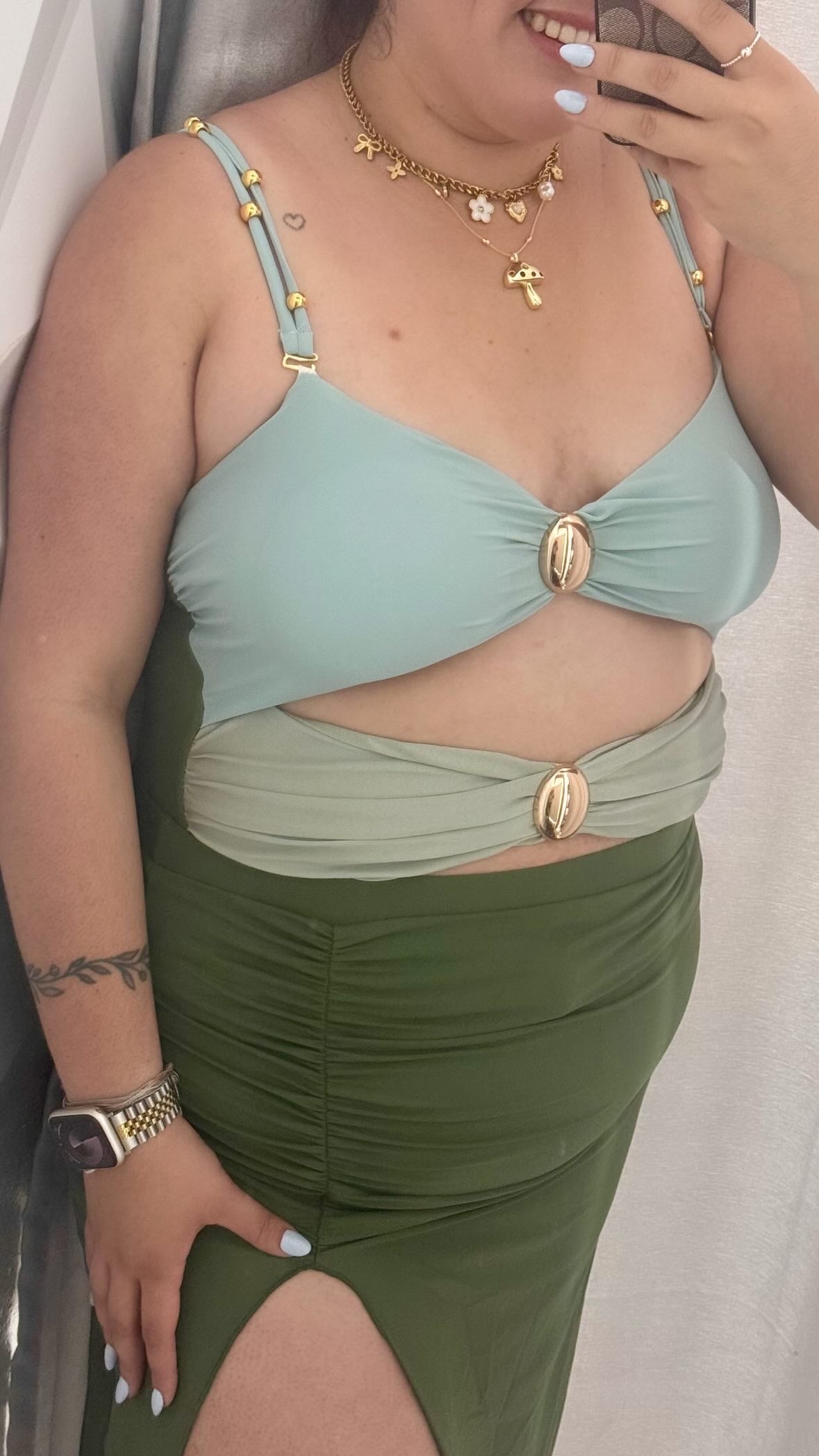 Summwear gold chic