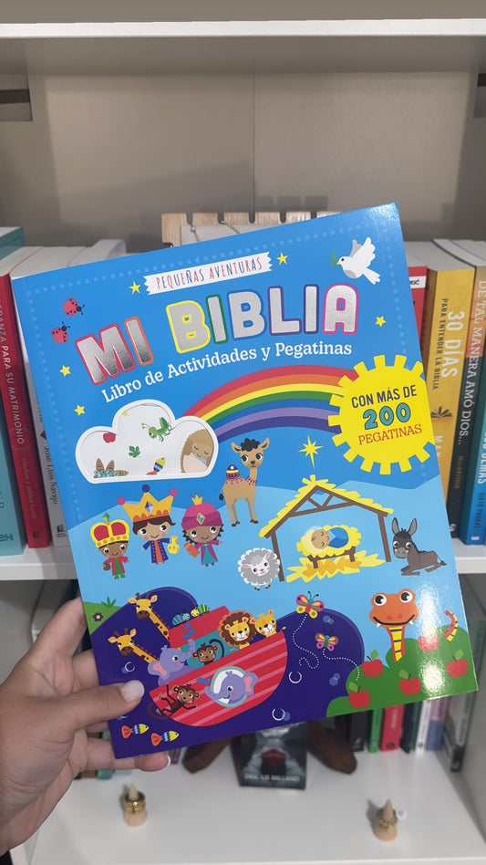 Mi Biblia, Libro de Actividades y Pegatinas