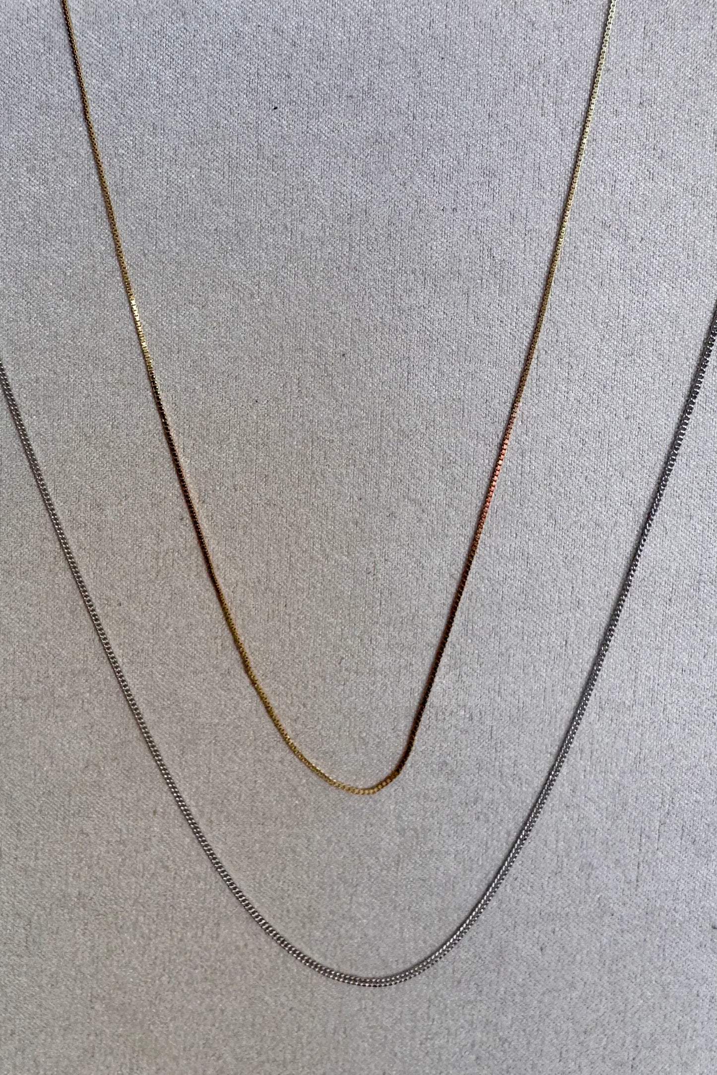 Cadena Fina Sencilla