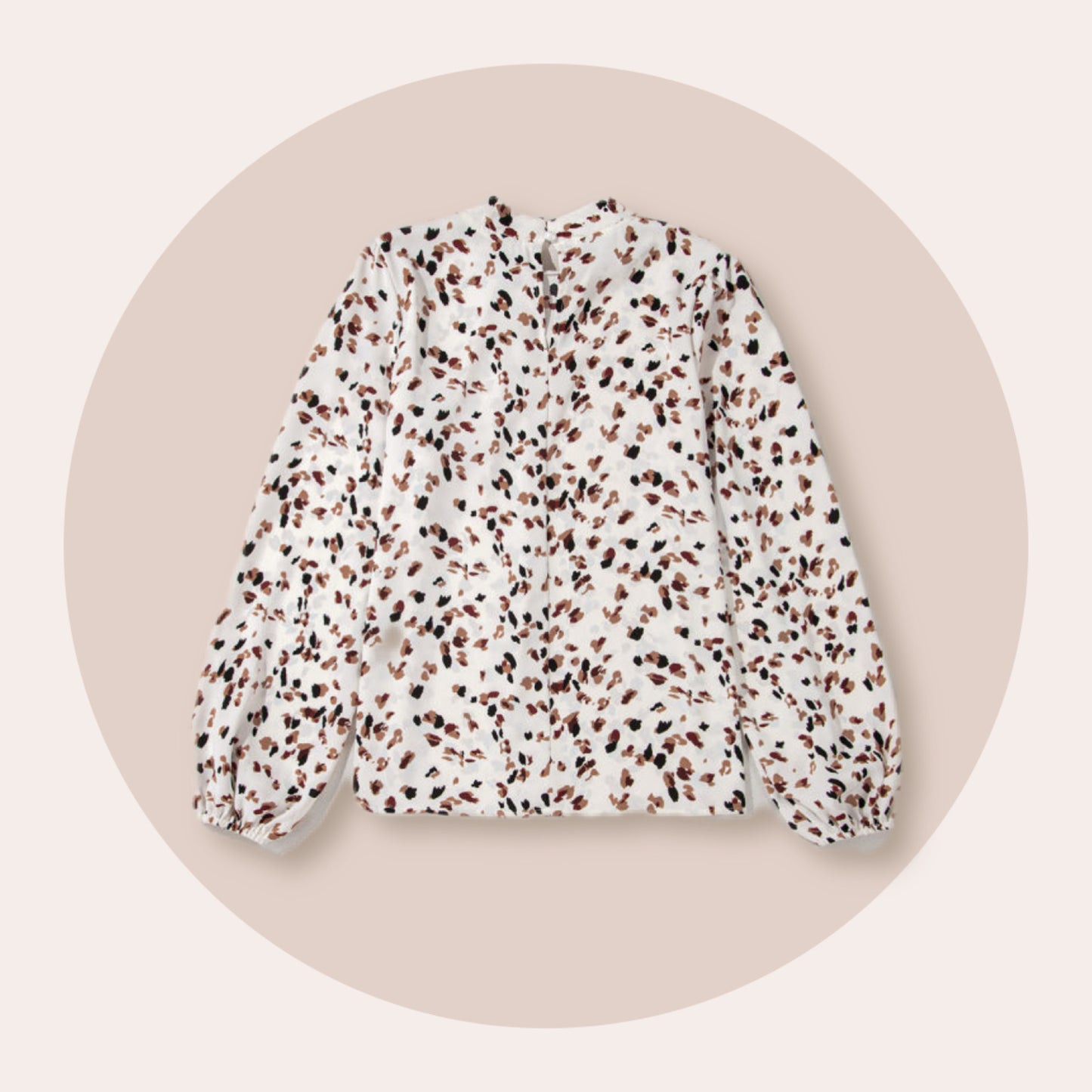 Blusa Manga larga de manchas