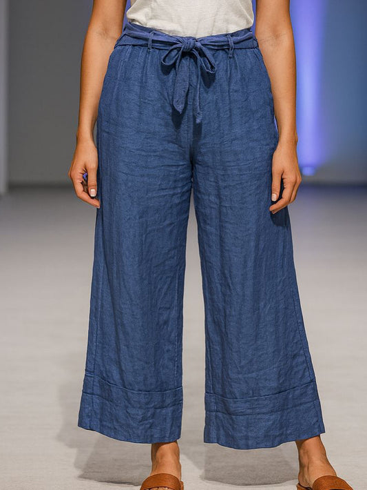 Italian Denim Pantalon Pescador