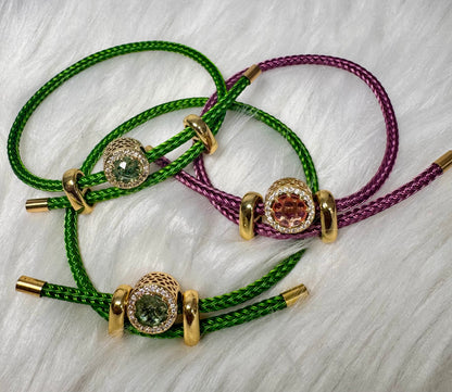 Brasalete Soga con Charms