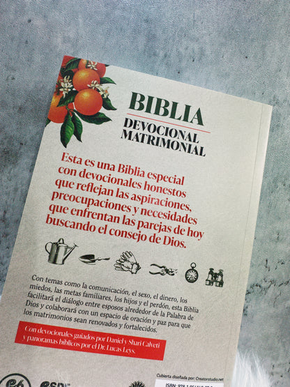 Biblia devocional Matrimonial