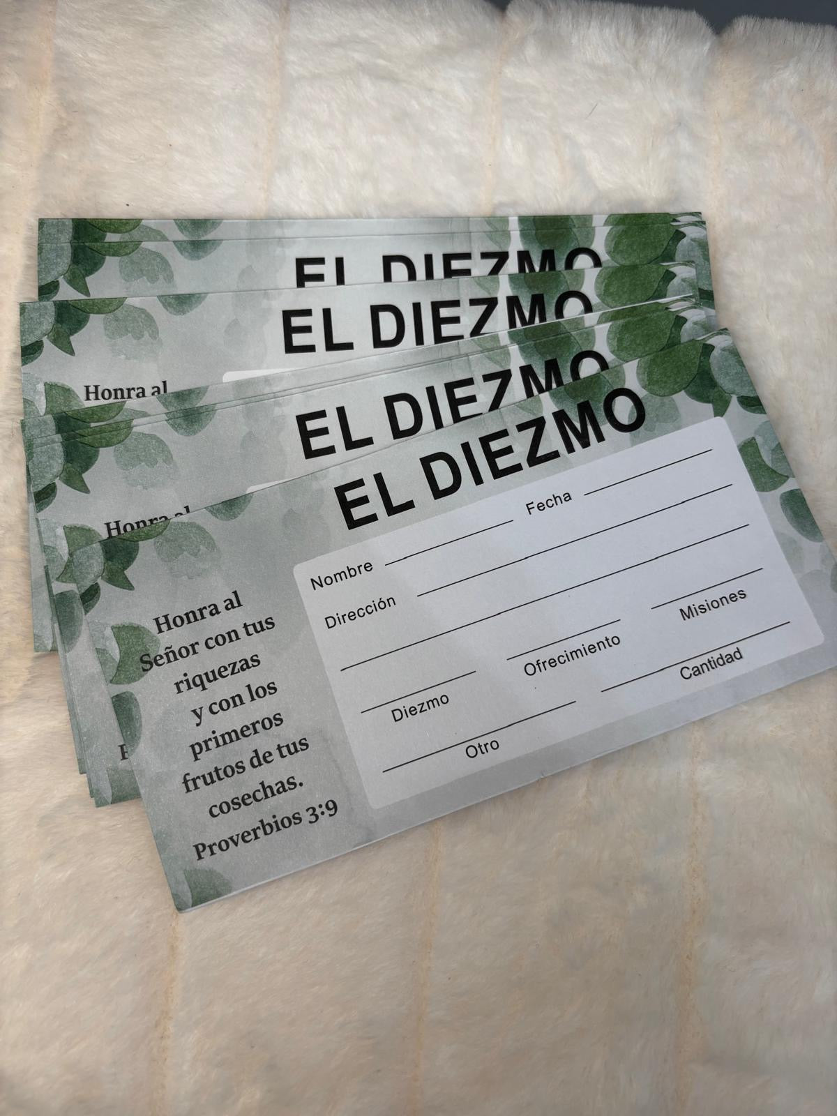 El Diezmo  [Sobre]