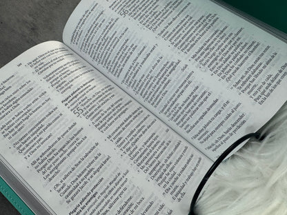 Biblia de piel con Imán