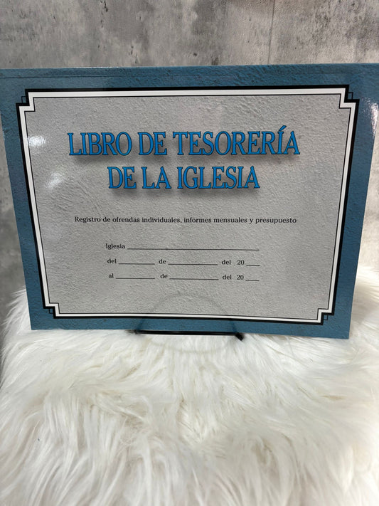 Libro de tesoreria de la Iglesia