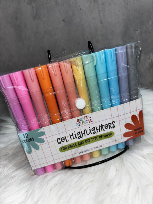 Gel Highlighters for Bible And Type Of Paper