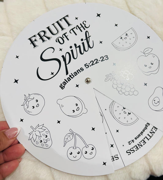 Ruleta de los Frutos Del Espirutu