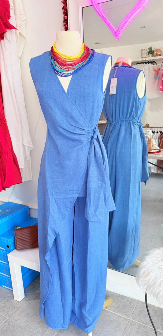 Denim JumpSuit Overall