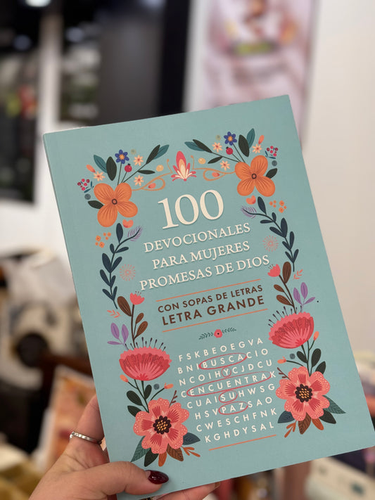 100 Devocionales con Sopas de Letras