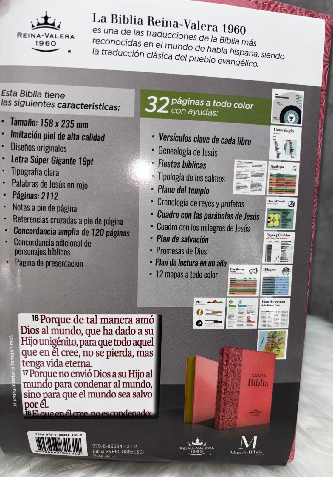 Santa Biblia Rosa (RV1960)