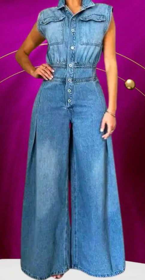 Jumper Denim Palazo