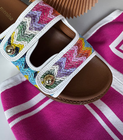 Menina Plataforma Multicolor