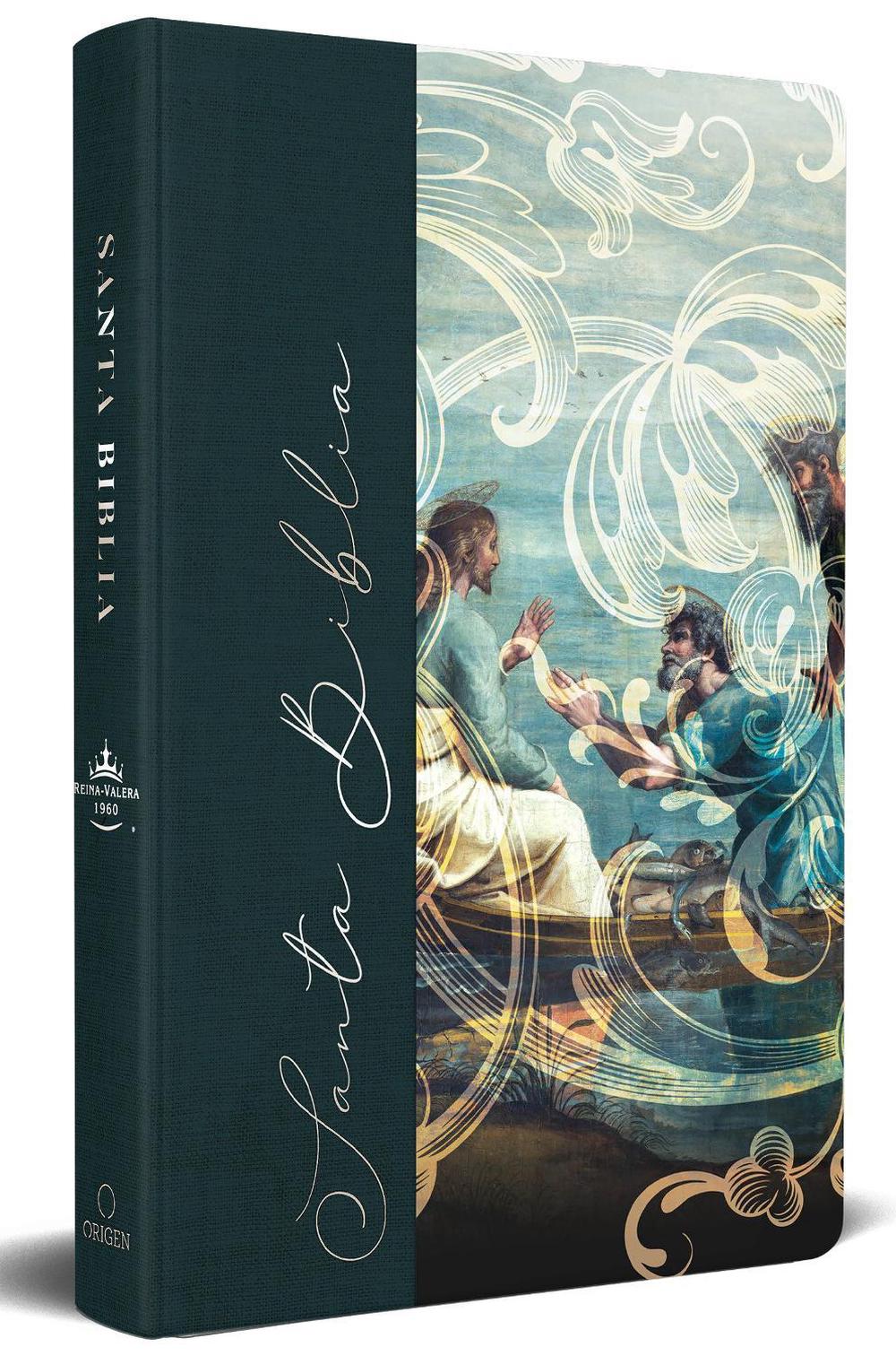 Santa Biblia Reina Valera 1960 Tapa Dura verde vintage