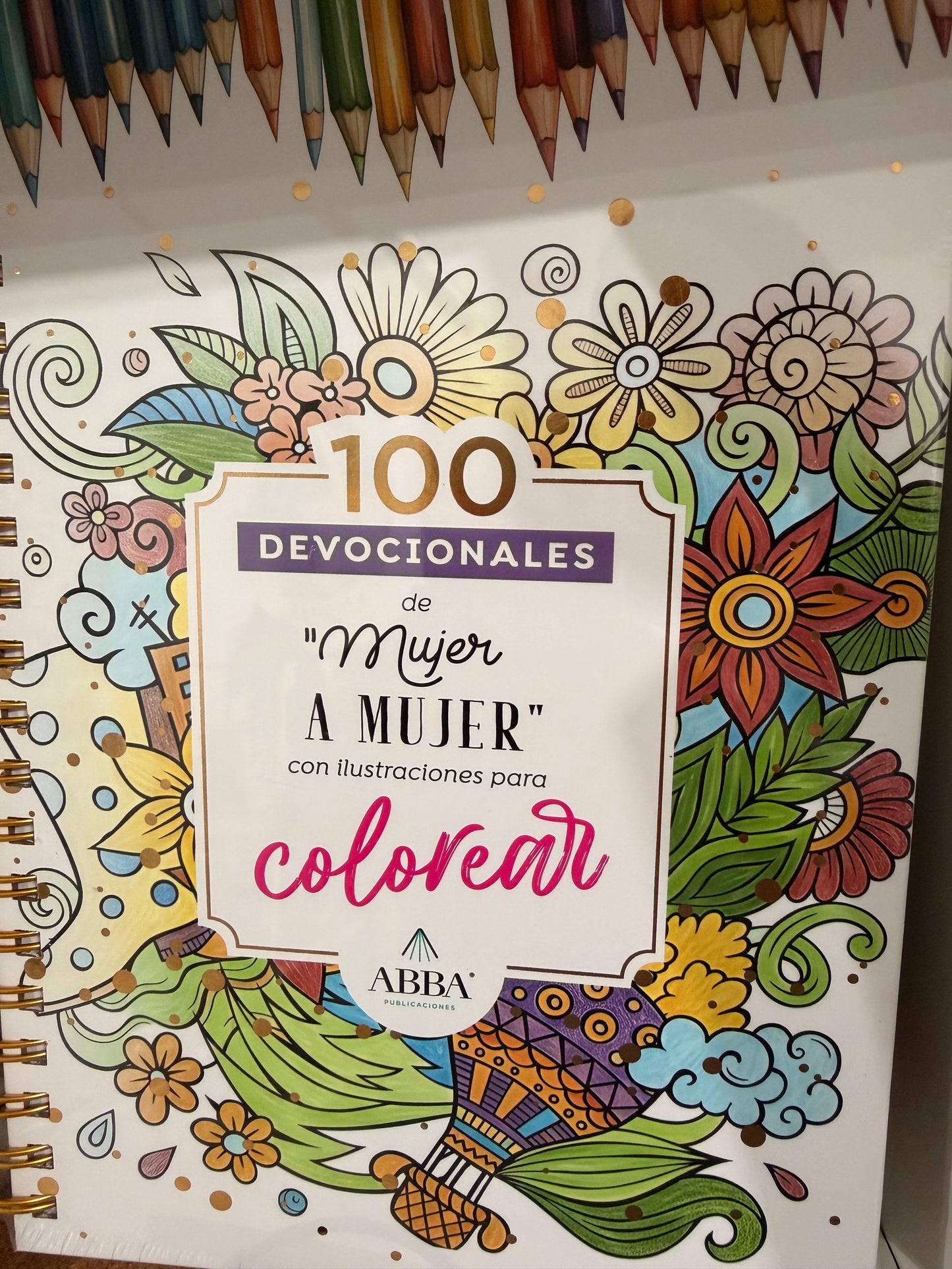 100 Devocionales de Mujer con Ilustraciones para Colorear