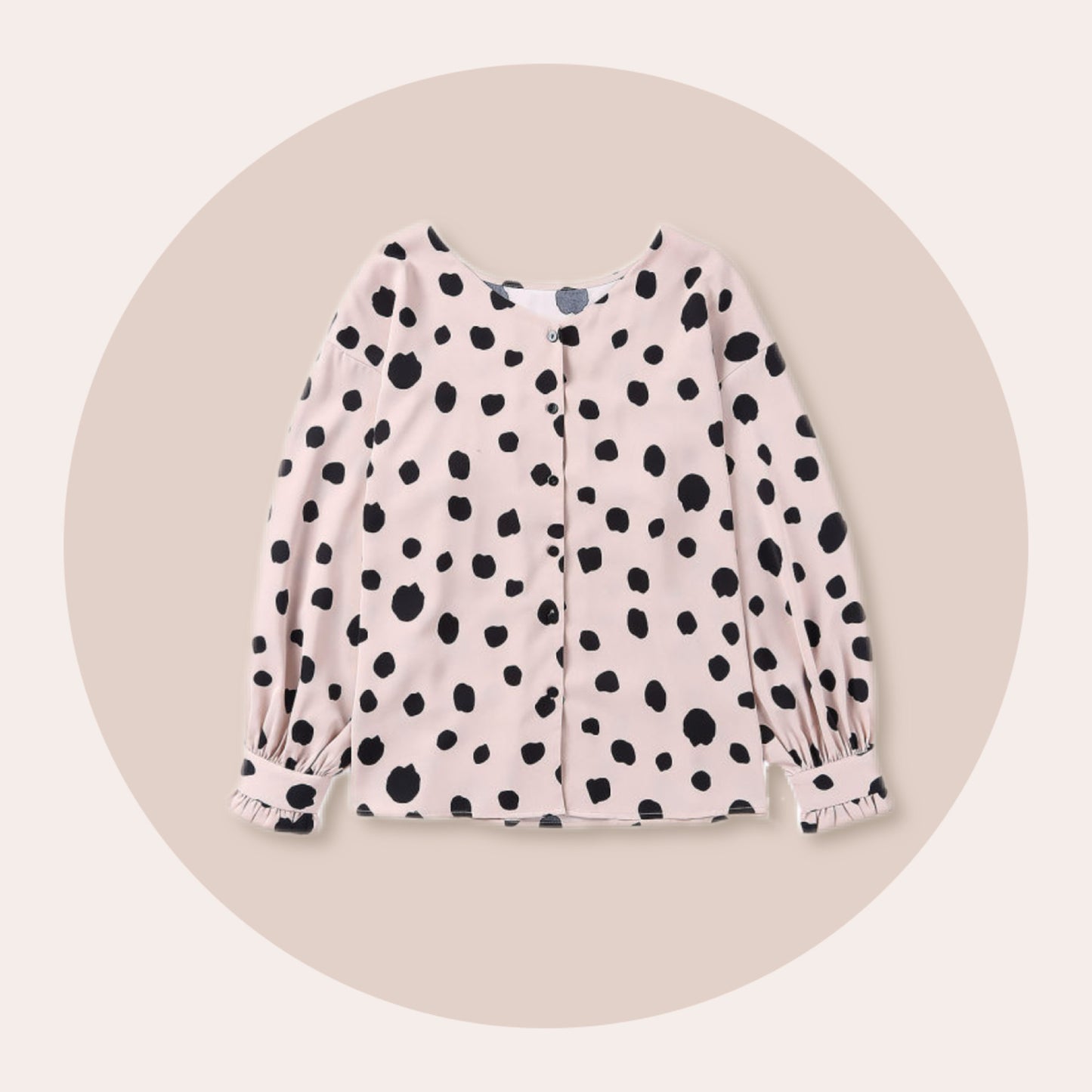 Blusa Bottom Down puntos