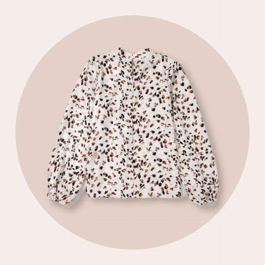 Blusa Manga larga de manchas