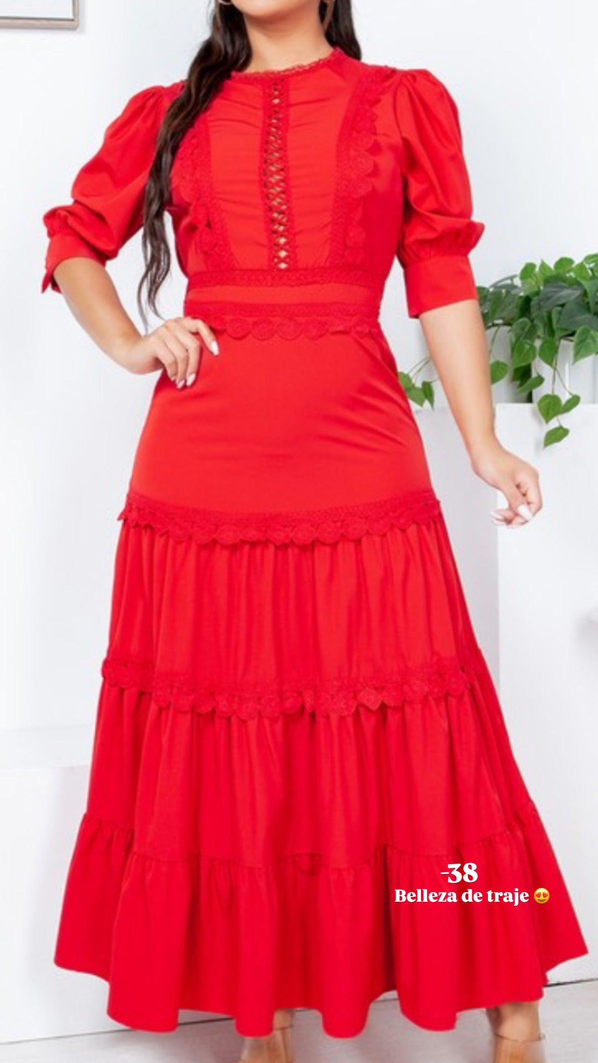 Maxi Red Dress