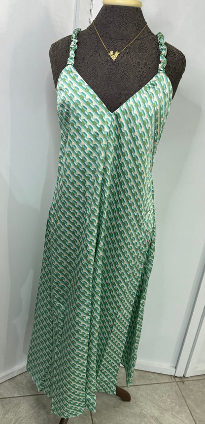 Green fresh Dress